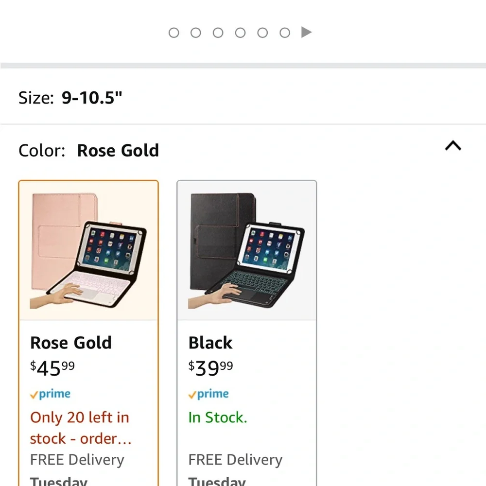 Keyboard case